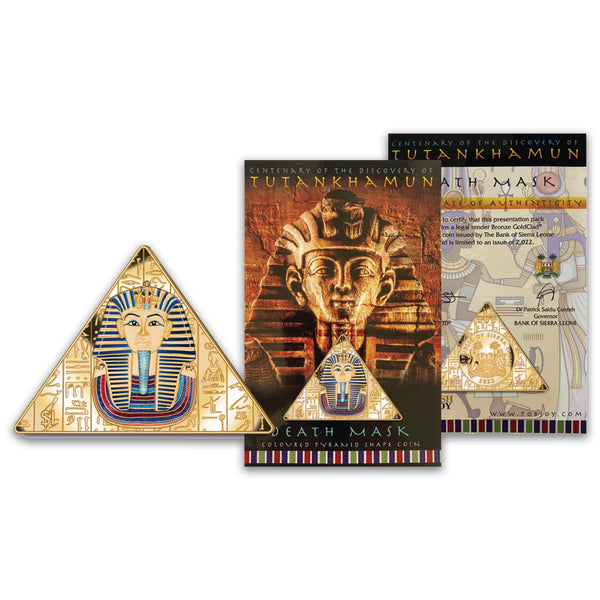 2022 Sierra Leone Tutankhamun Pyramid Coin