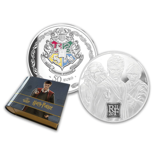 2021 Harry Potter 5oz Silver Proof 50euros Coin