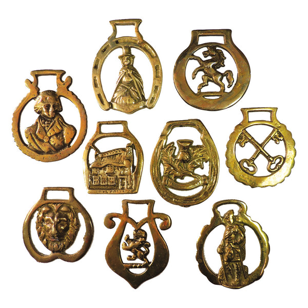 Nine Horse Brasses