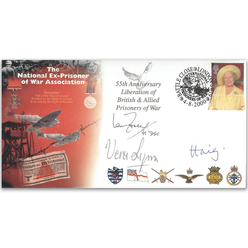 2000 NEXPOWA - Signed by Ian Fraser VC, Dame Vera Lynn & Early Haig ED038