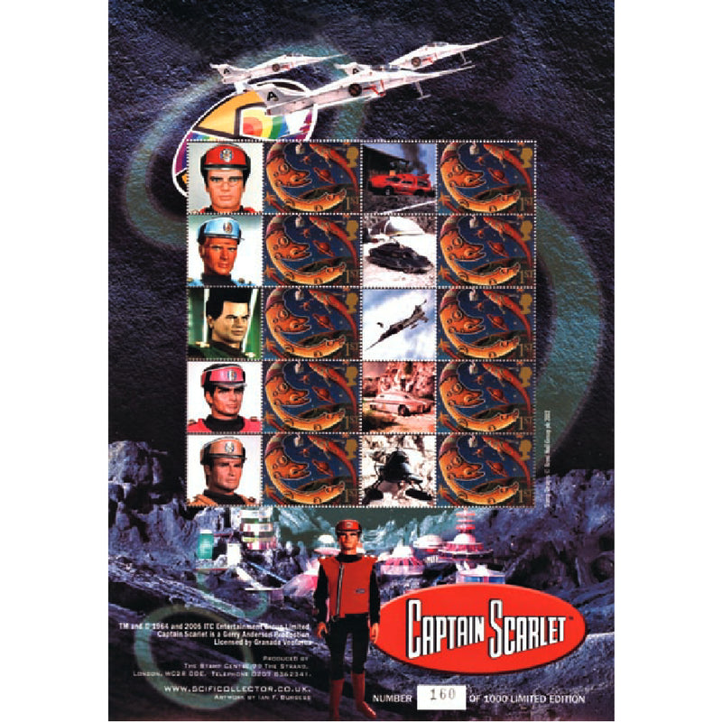 Captain Scarlett GB Sheet GBS0024