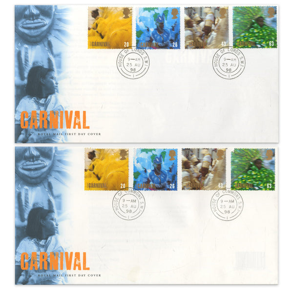 1998 Carnival - Lords and Commons CDS - Pair HCL9808