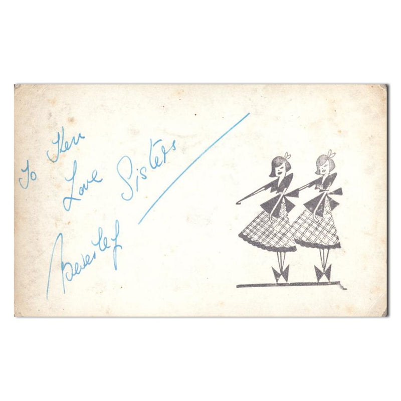 Postcard - Beverley Sisters Signature SIG706