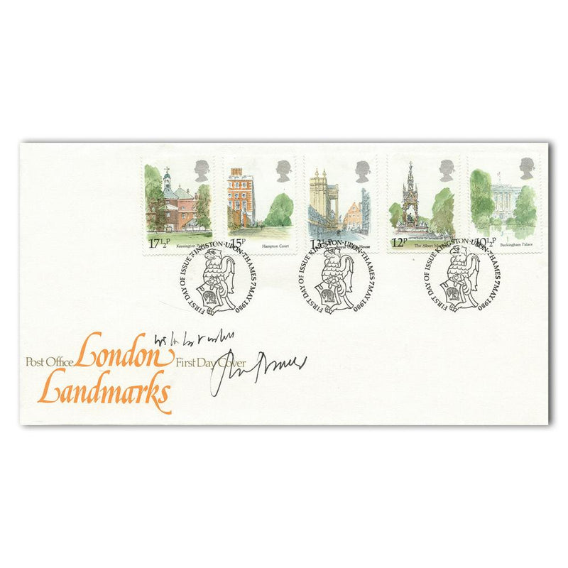 2005 Cover Jane Austen - Bronte Parsonage Museum Handstamp - Signed Trollope and 1 Other SIGE0232