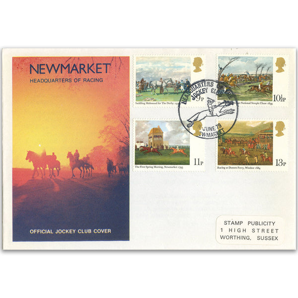 1979 Horseracing, Jockey Club H.Q. Newmarket official