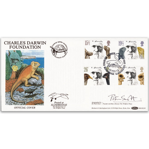 1982 Darwin - Signed by Peter Scott TX8202B