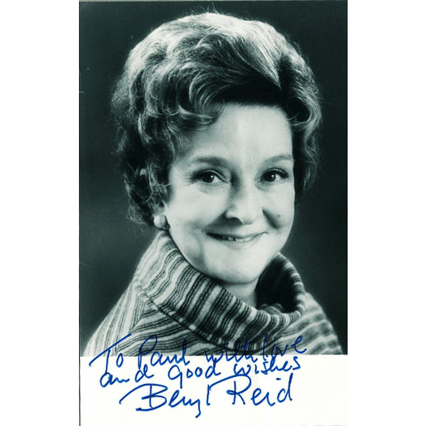 Beryl Reid - Autograph - Signed Black and White Photograph