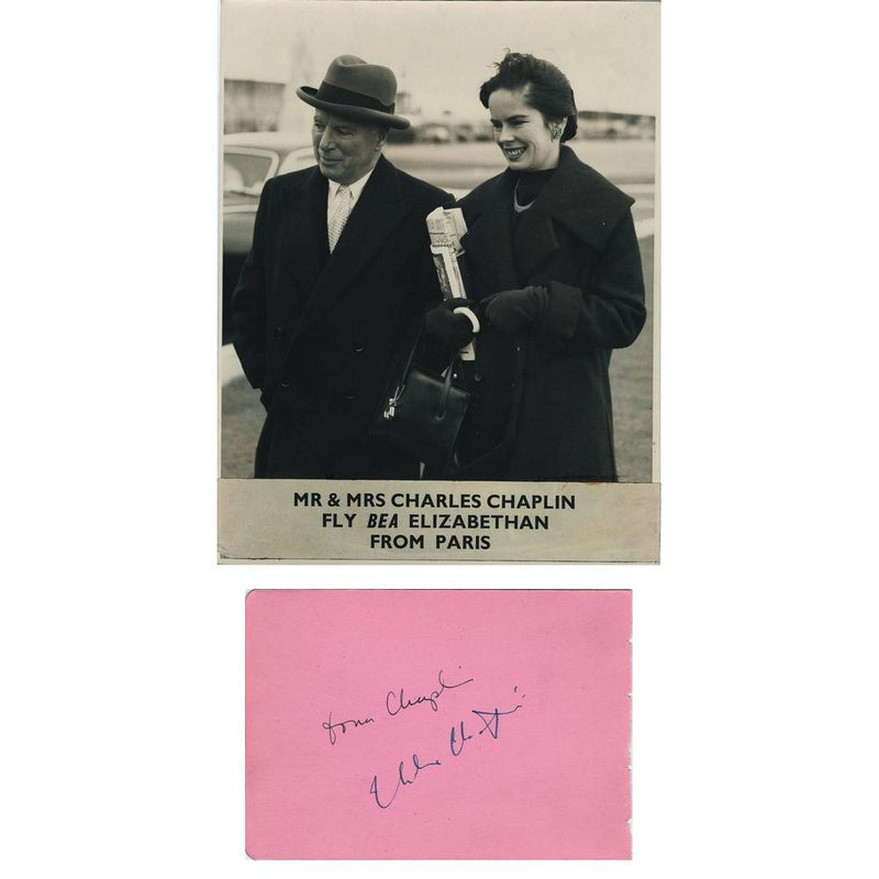 Charlie Chaplin Autograph