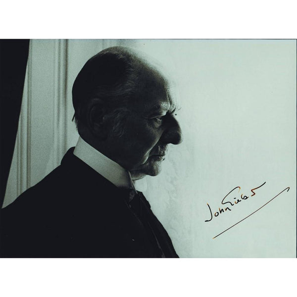 John Gielgud - Autograph - Signed Black and White Photograph