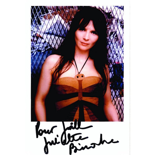 Juliette Binoche  - Autograph - Signed Colour Photograph