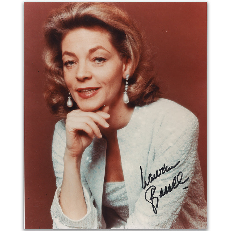 Lauren Bacall - Autograph - Signed Colour Photograph