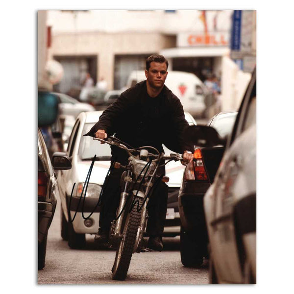 Matt Damon - Autograph - Signed Colour Photograph