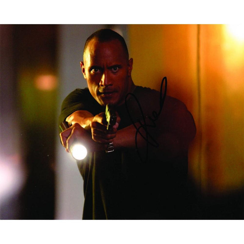 The Rock  - Autograph - Signed Colour Photograph