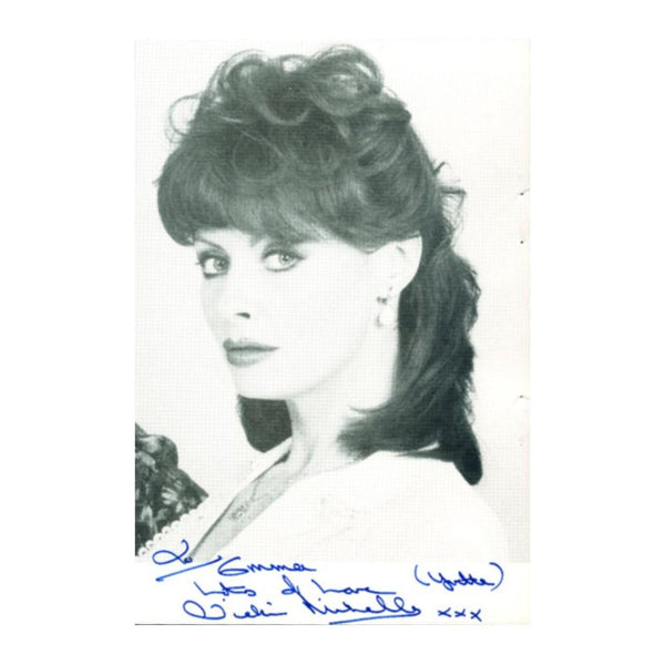 Vicki Michelle - Autograph - Signed Black and White Photograph