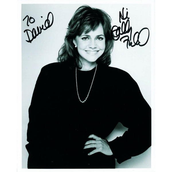 Sally Field - Autograph - Signed Black and White Photograph