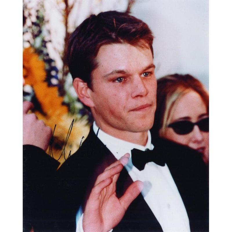 Matt Damon - Autograph - Signed Colour Photograph