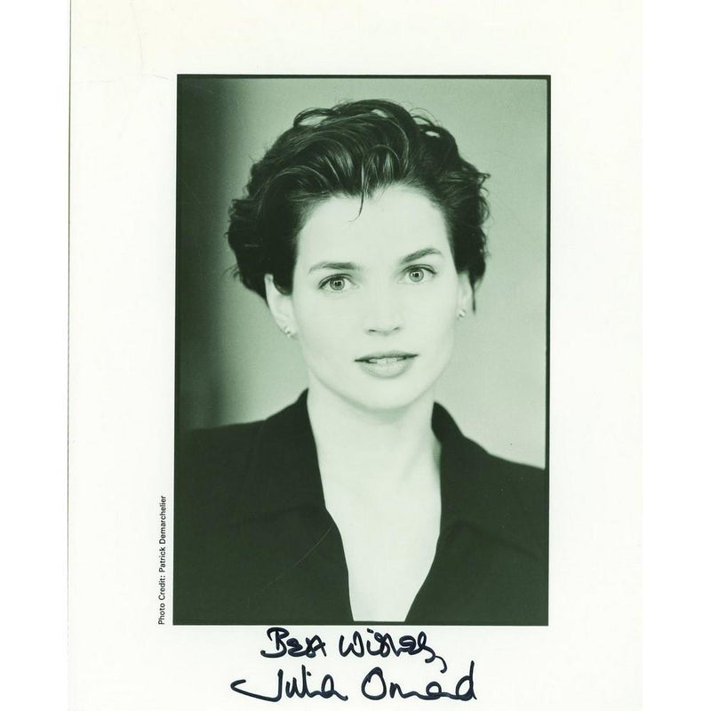 Julia Ormond - Autograph - Signed Black and White Photograph