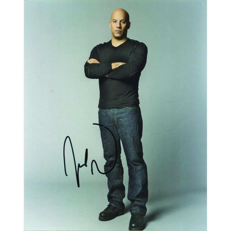 Vin Diesel - Autograph - Signed Colour Photograph