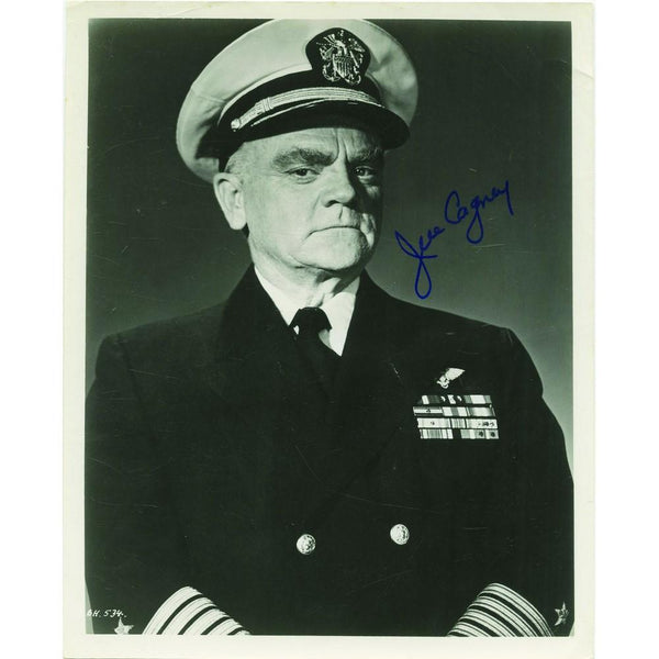 James Cagney- Autograph - Signed Black and White Photograph