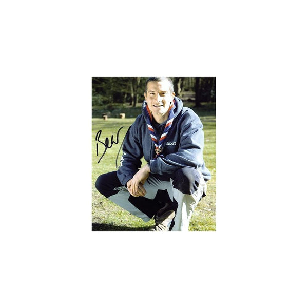 Bear Grylls - Autograph - Signed Colour Photograph