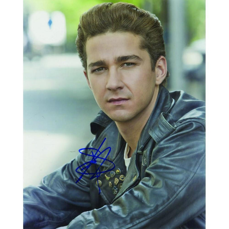 Shia LaBeouf - Autograph - Signed Colour Photograph