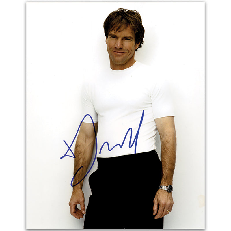 Dennis Quaid Autograph Signed Photograph