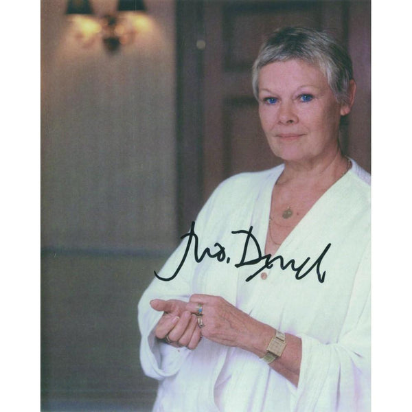 Judi Dench Autograph Signed Photograph