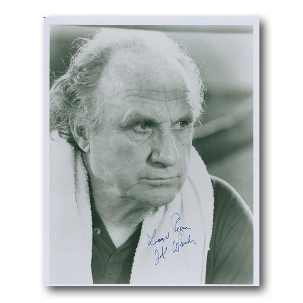 Jack Warden Autograph Signed Photograph