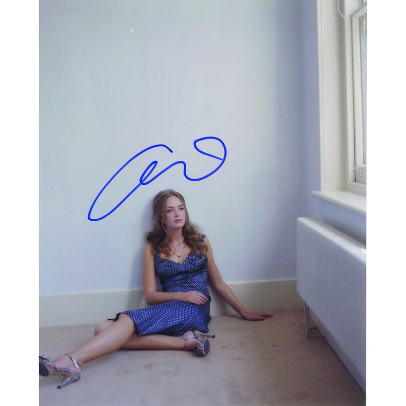 Emily Blunt Autograph Signed Photograph