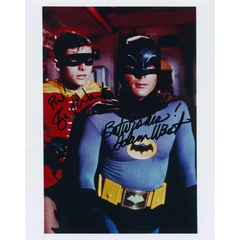 Batman - Adam West & Burt Ward Autograph Signed Photograph