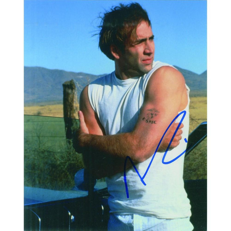 Nicolas Cage Autograph Signed Photograph