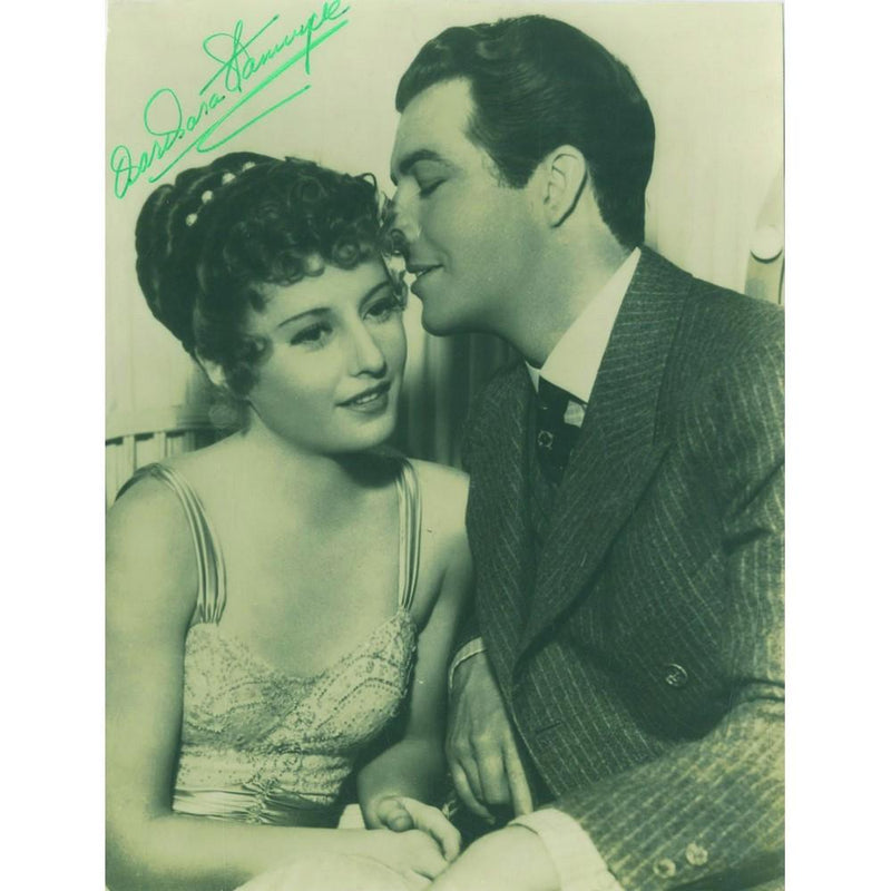 Barbara Stanwyck Autograph Signed Photograph