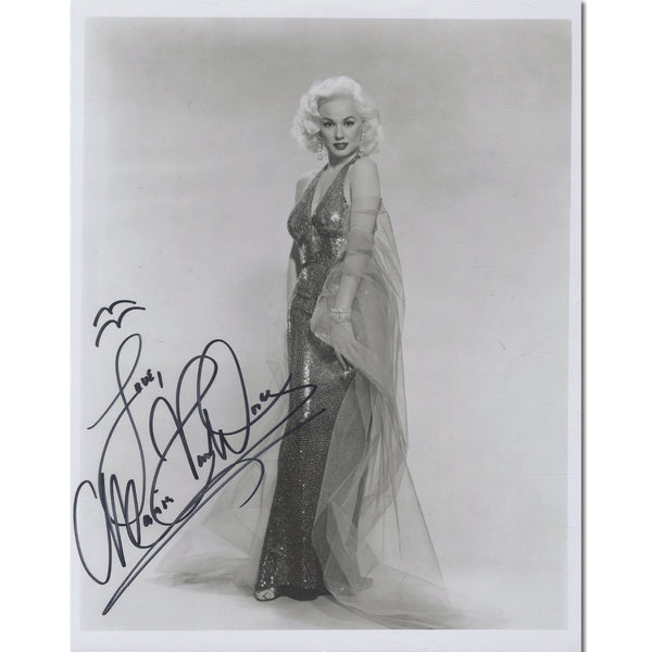 Mamie Van Doren  Signed Photograph