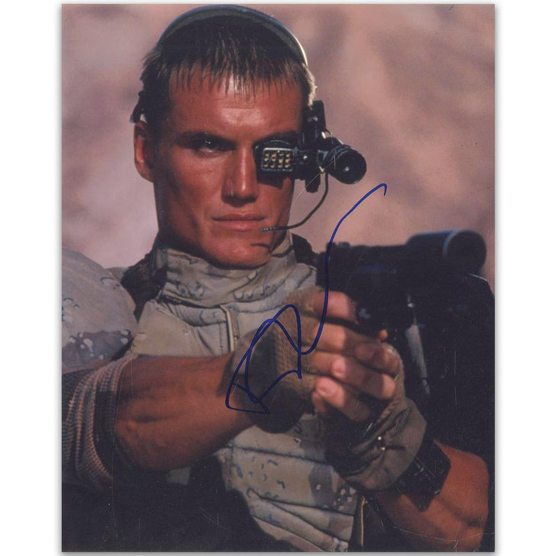 Dolph Lundgren Autograph Signed Photograph