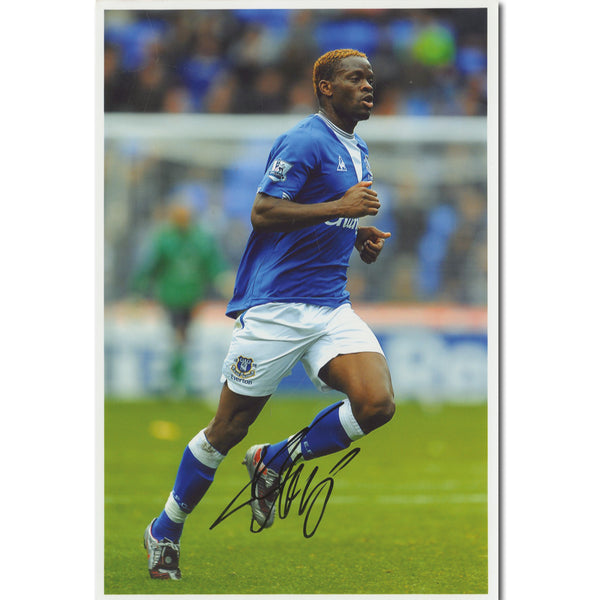 Louis Saha Autograph Signed Photograph