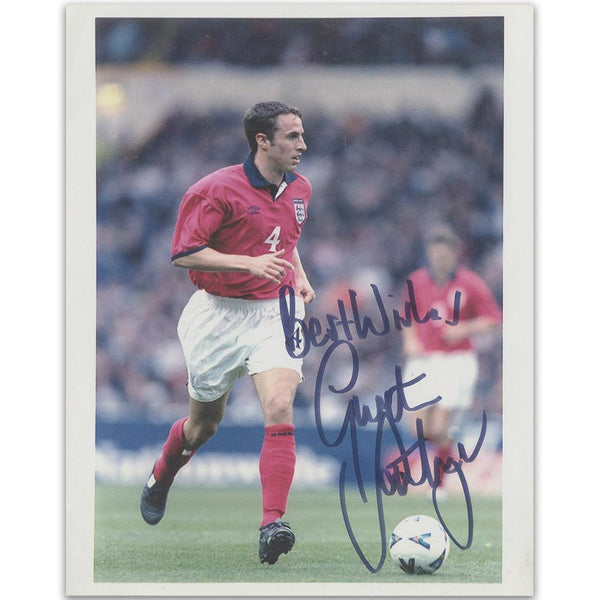 Gareth Southgate Autograph Signed Photograph