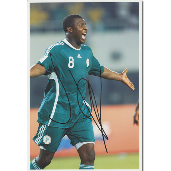 Yakubu Autograph Signed Photograph