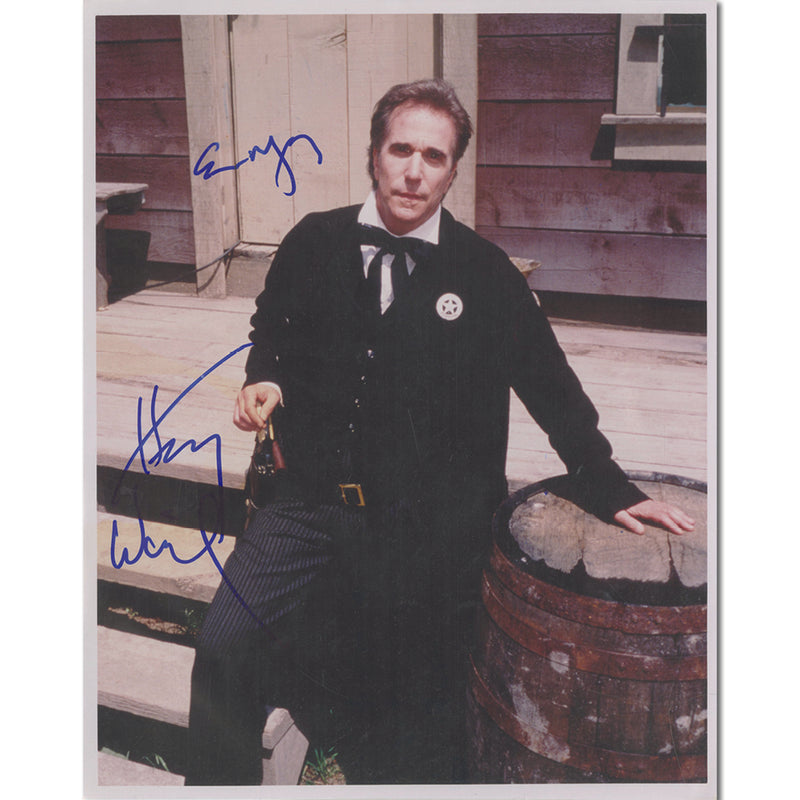 Henry Winkler Autograph Signed Photograph