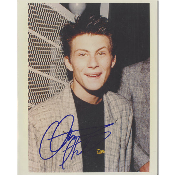 Christian Slater Autograph Signed Photograph