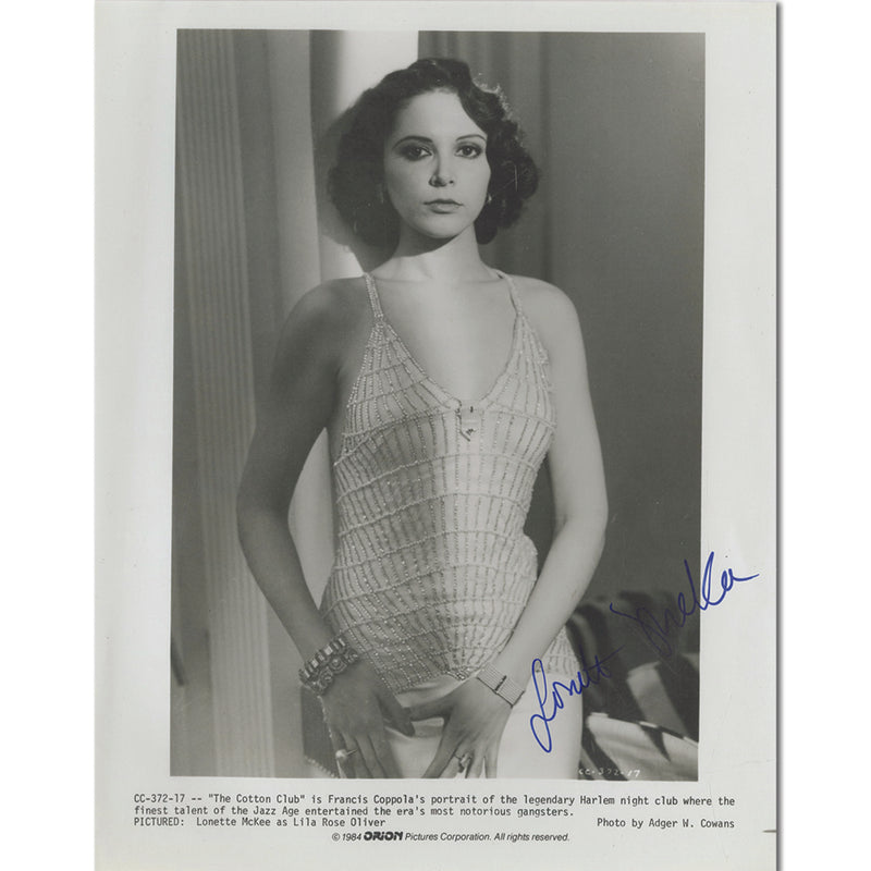 Lonette McKee Autograph Signed Photograph