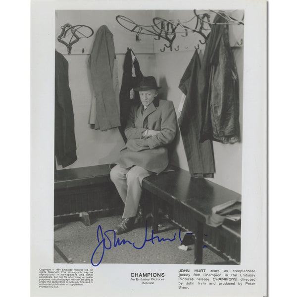 John Hurt Autograph Signed Photograph