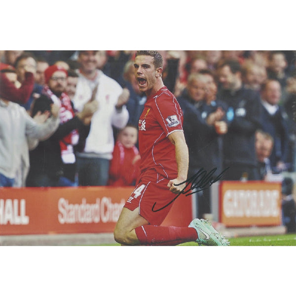 Jordan Henderson Autograph Signed Photograph