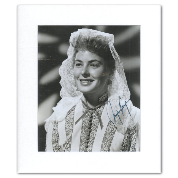 Ingrid Bergman Autograph