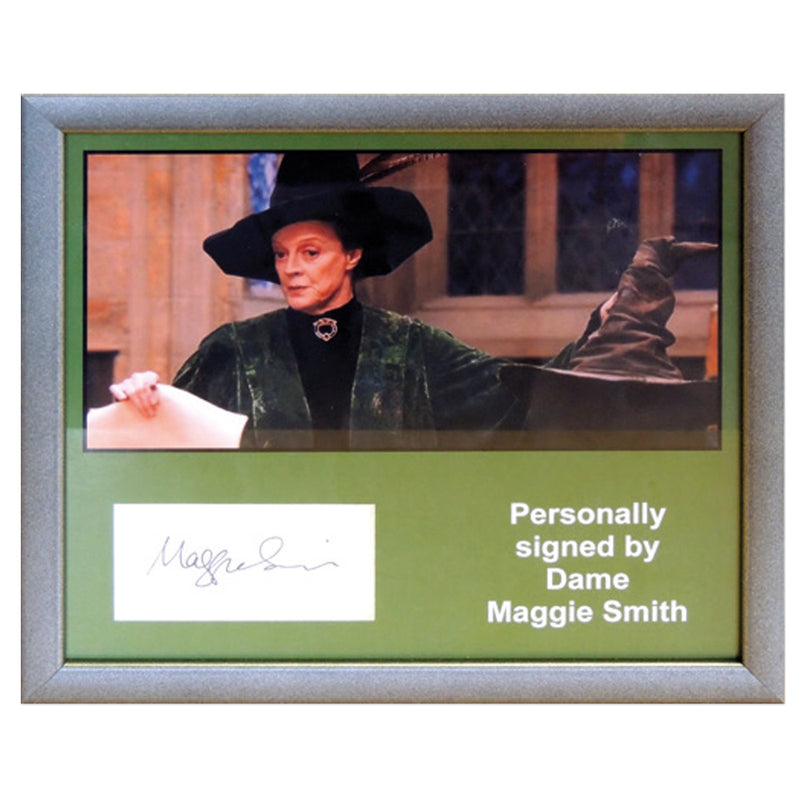 Maggie Smith (Framed) Autograph