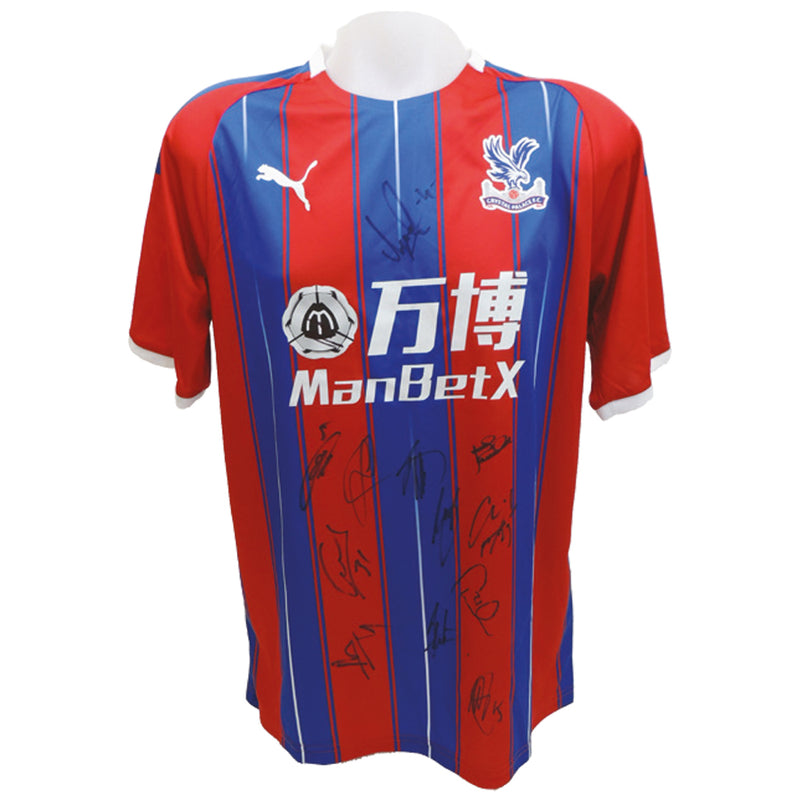 Crystal Palace 2019/20 Squad Signed Shirt