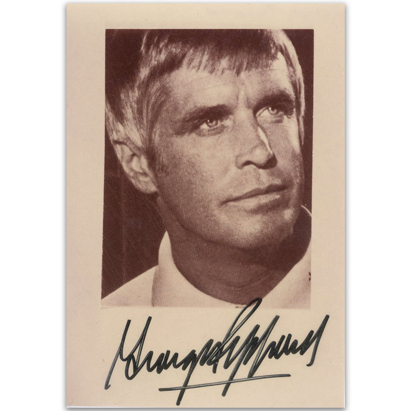 George Peppard Signature