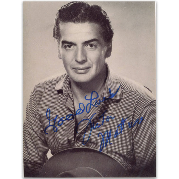 Victor Mature Signature